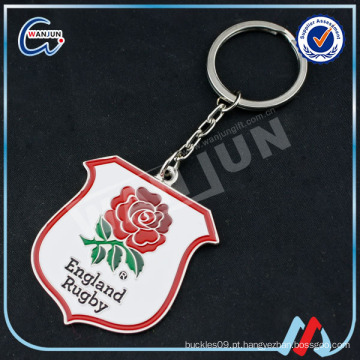 Fabricantes de chaveiros promocionais na China / WANJUN em branco metal keychain china fabricante